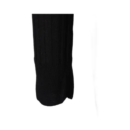 Ribbed-Knit Wool Dress