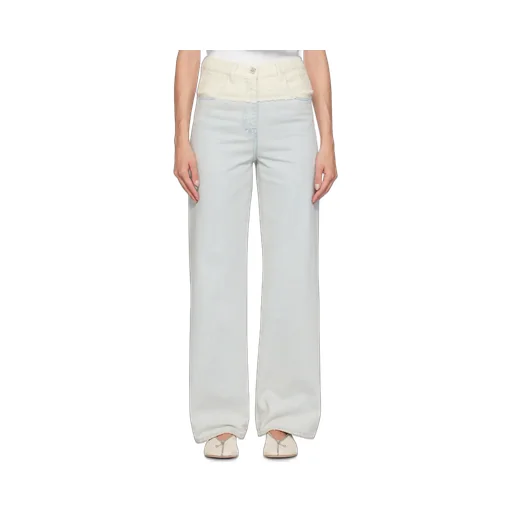 4G Plaque Oversized Jeans