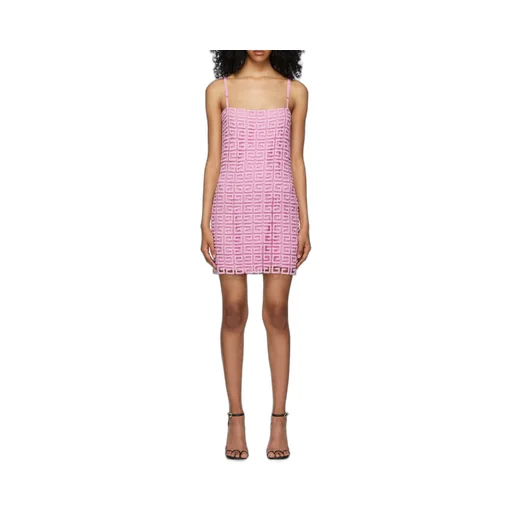 4G Layered Fitted Mini Dress