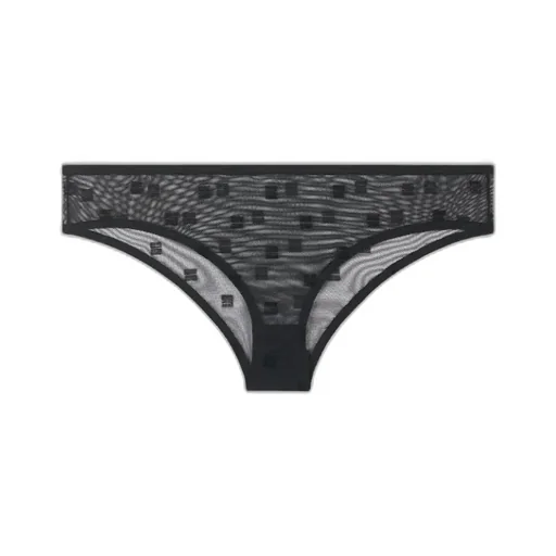 4D Logo Motif Velvet Briefs