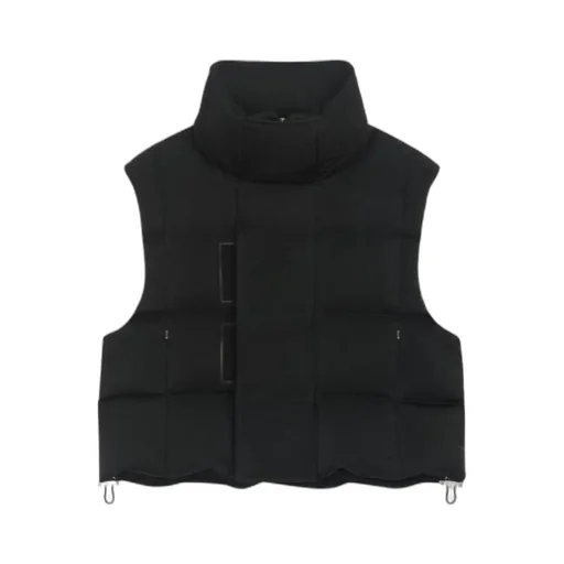 Oversized Sleeveless Puffer Jacket