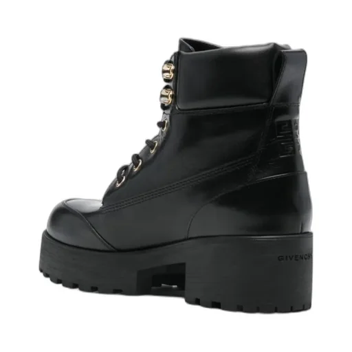 Trekker Lace-Up Ankle Boots