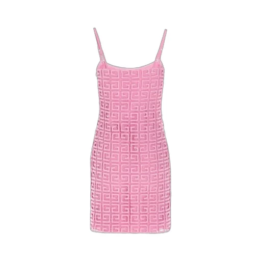 4G Layered Fitted Mini Dress