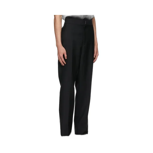 Straight-Leg Tailored Trousers