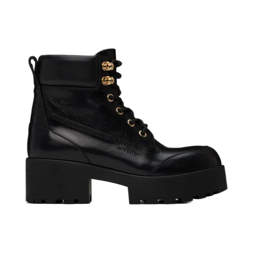 Trekker Lace-Up Ankle Boots