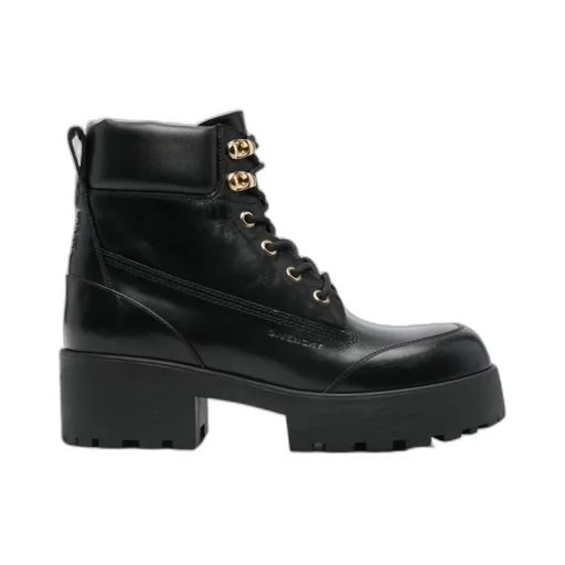 Trekker Lace-Up Ankle Boots