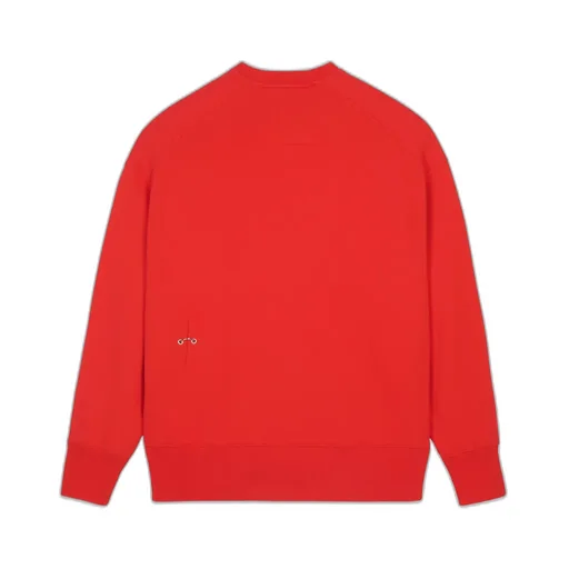 Eyelet Detail Oversized Sweatshirt