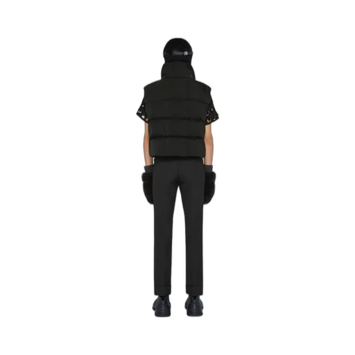 Oversized Sleeveless Puffer Jacket