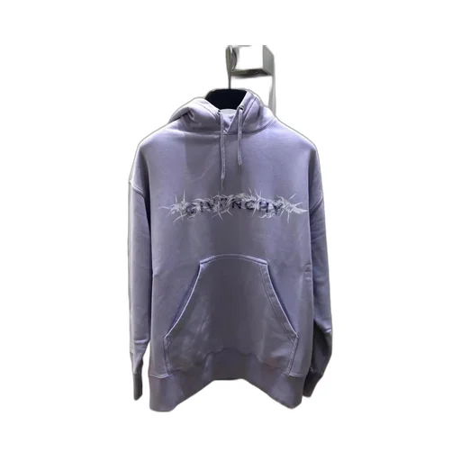 Barbed Wire Printed Hoodie