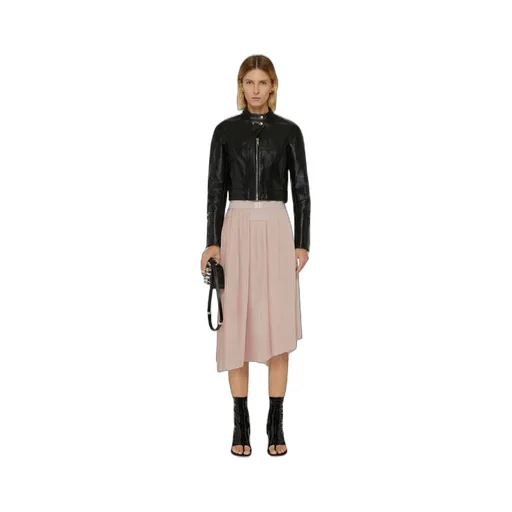 Asymmetrical Pleated Skirt