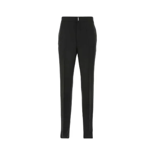 Straight-Leg Tailored Trousers