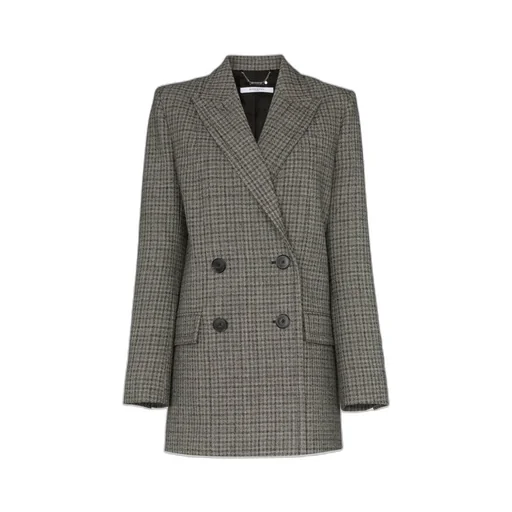 Plaid Wool Suit Jacket