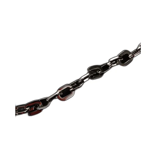 Chain Link Straight Leg Trousers