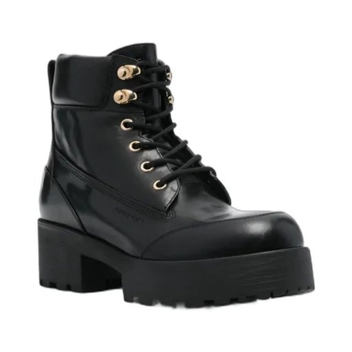Trekker Lace-Up Ankle Boots