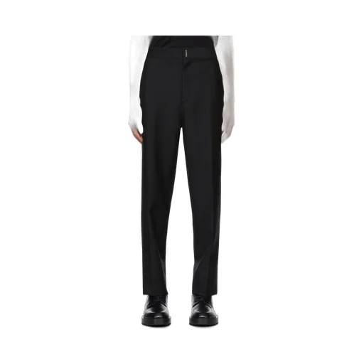 Straight-Leg Tailored Trousers