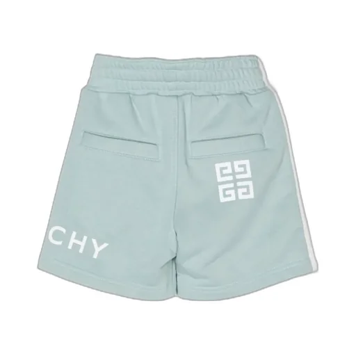 Logo-Print Cotton Shorts