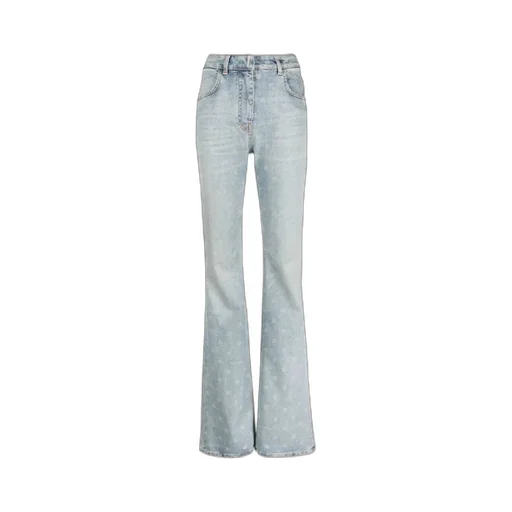 Logo Detailed Flared Jeans
