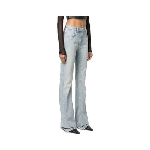 Logo Detailed Flared Jeans