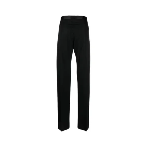 Straight-Leg Tailored Trousers