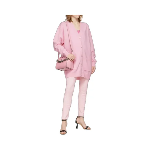 Embroidered Studded Wool-Cashmere Cardigan
