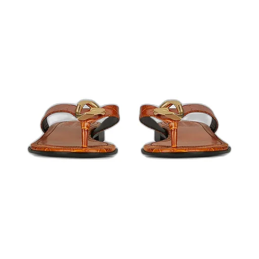 G Chain Flat Sandals