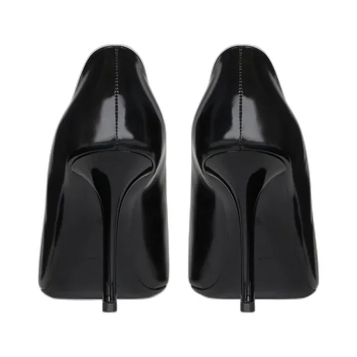 Pointed-Toe Embellished Pumps