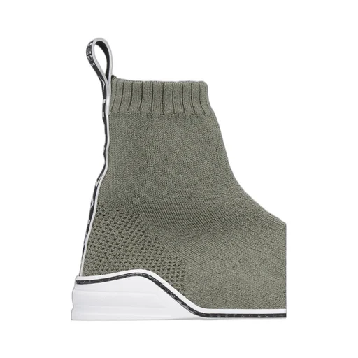 Logo High-Top Socks Boots