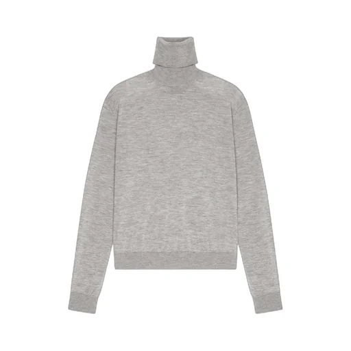 Turtleneck Sweater In Cashmere And Silk