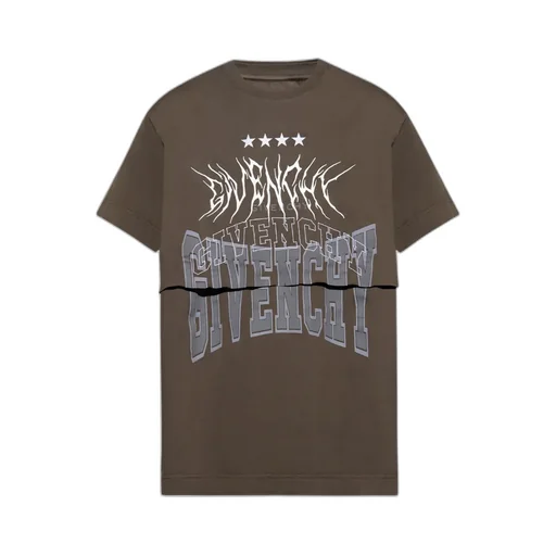 Logo Printed Layered T-Shirt