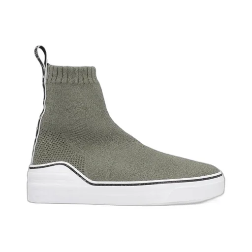 Logo High-Top Socks Boots