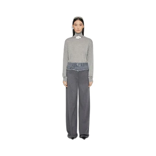 Turtleneck Sweater In Cashmere And Silk