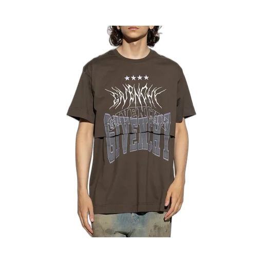 Logo Printed Layered T-Shirt