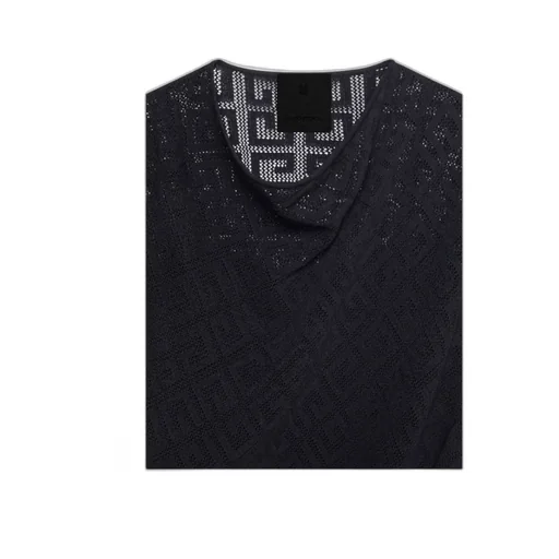 4G Jacquard Draped Top