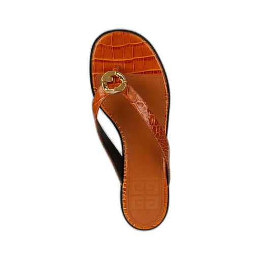 G Chain Flat Sandals