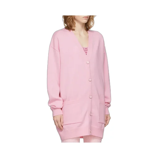 Embroidered Studded Wool-Cashmere Cardigan