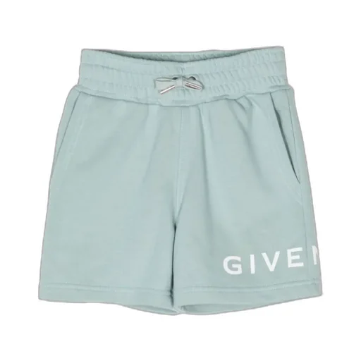 Logo-Print Cotton Shorts