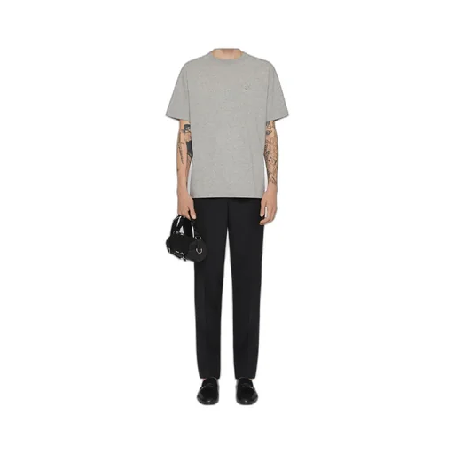 T-Shirt With Crystals And 4G Detail