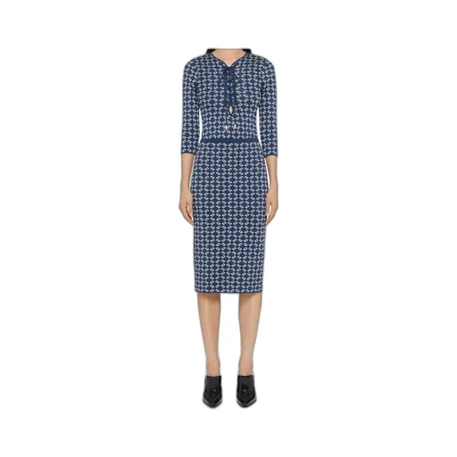 Skirt In Monogram 72 Jacquard