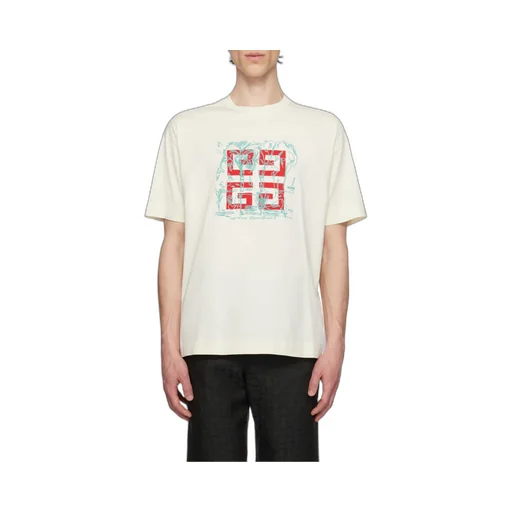 4G Logo Printed Crewneck T-Shirt