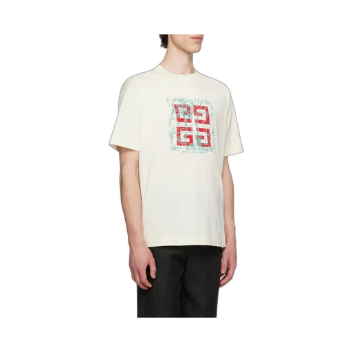 4G Logo Printed Crewneck T-Shirt