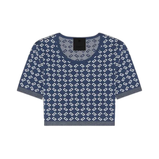 Monogram 72 Jacquard Cropped Sweater