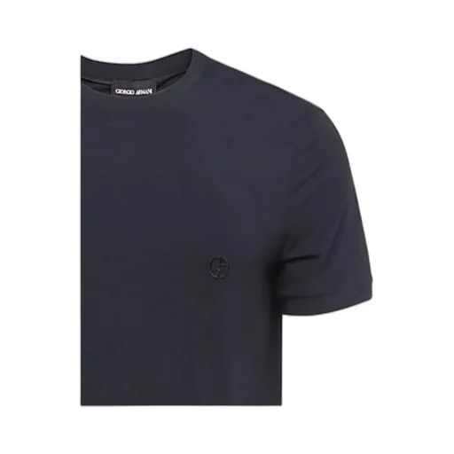 Logo Embroidered Crewneck T-Shirt