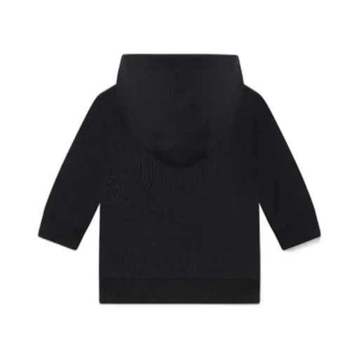Logo-Appliqué Zip-Up Hooded Jacket