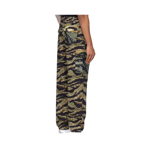 Patterned Casual Pants