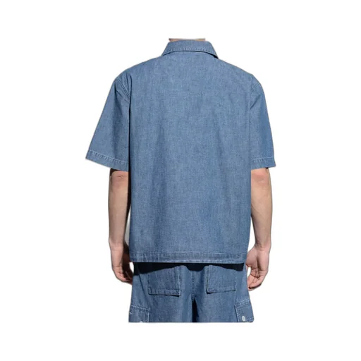 Logo Embroidered Short-Sleeve Shirt