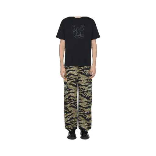 Patterned Casual Pants
