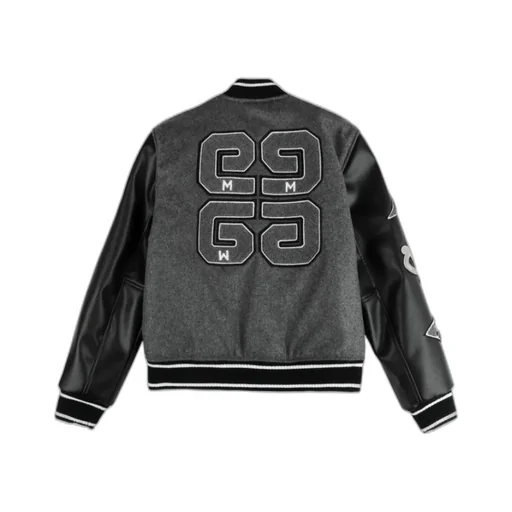 Pattern Long-Sleeved Jacket