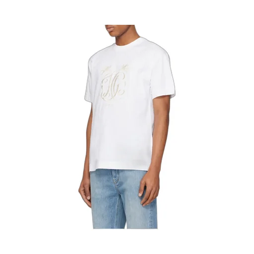 Logo Embroidered Crewneck T-Shirt