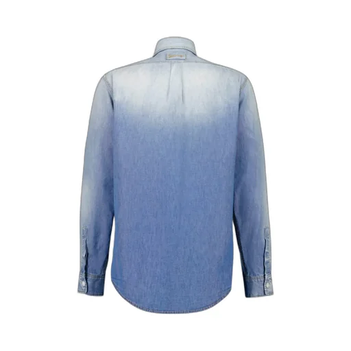 Patchwork Denim Shirt