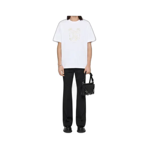 Logo Embroidered Crewneck T-Shirt